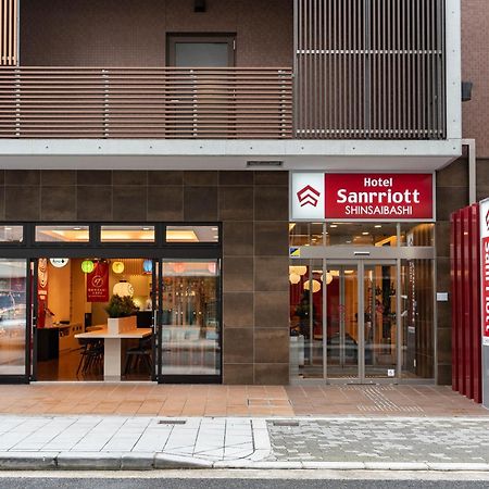 אוסקה Hotel Sanrriott Shinsaibashi מראה חיצוני תמונה