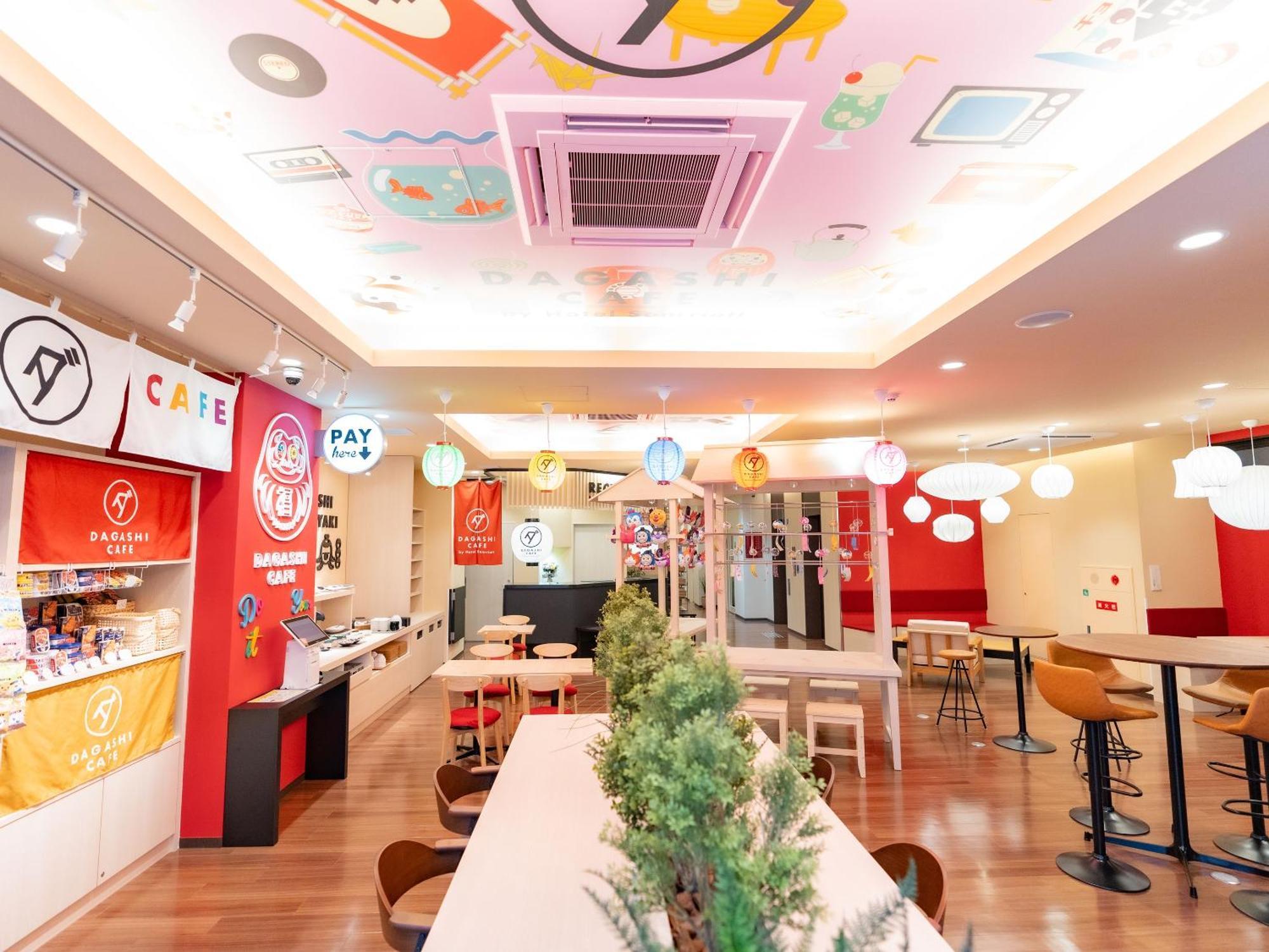 אוסקה Hotel Sanrriott Shinsaibashi מראה חיצוני תמונה