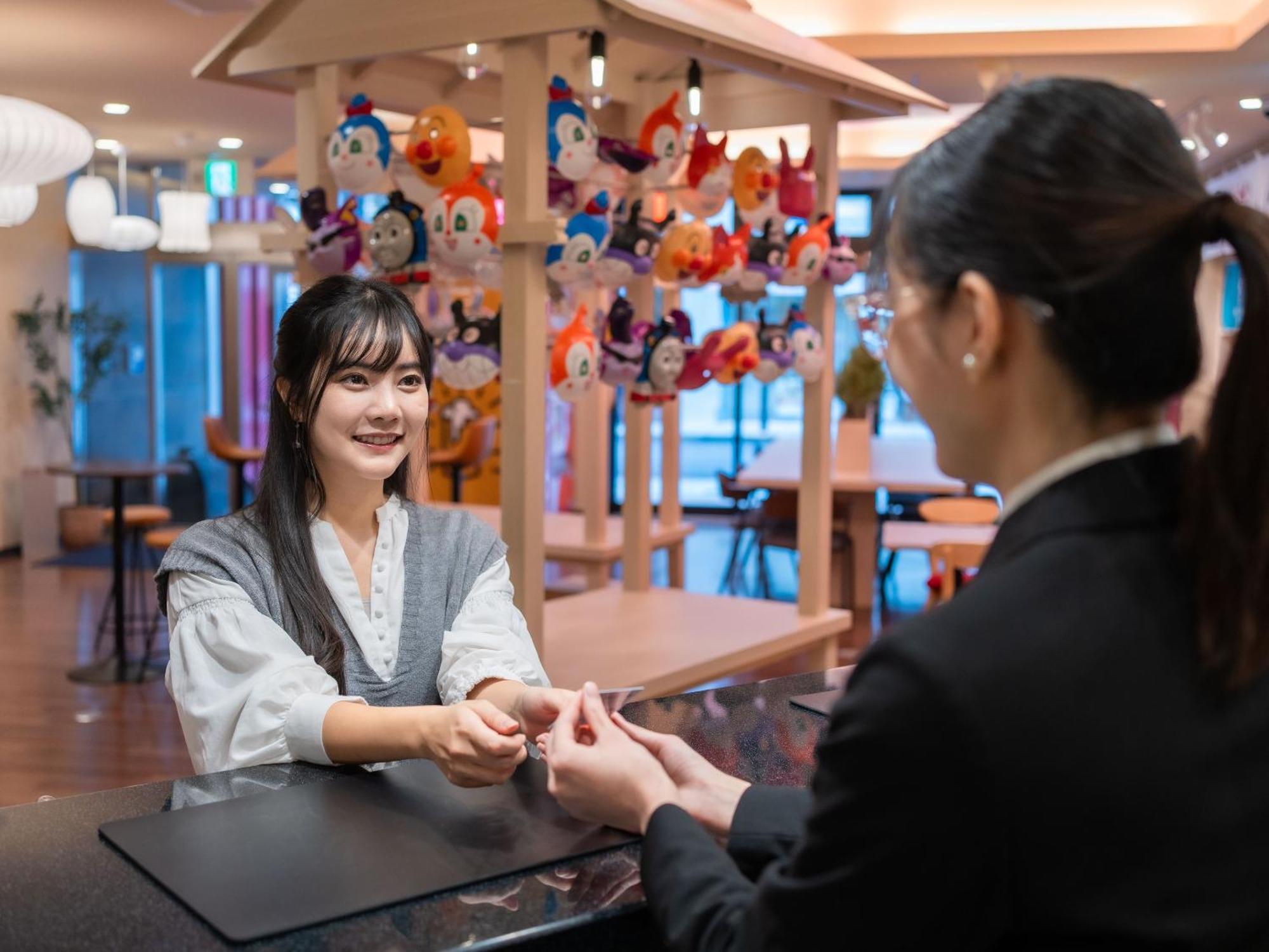 אוסקה Hotel Sanrriott Shinsaibashi מראה חיצוני תמונה