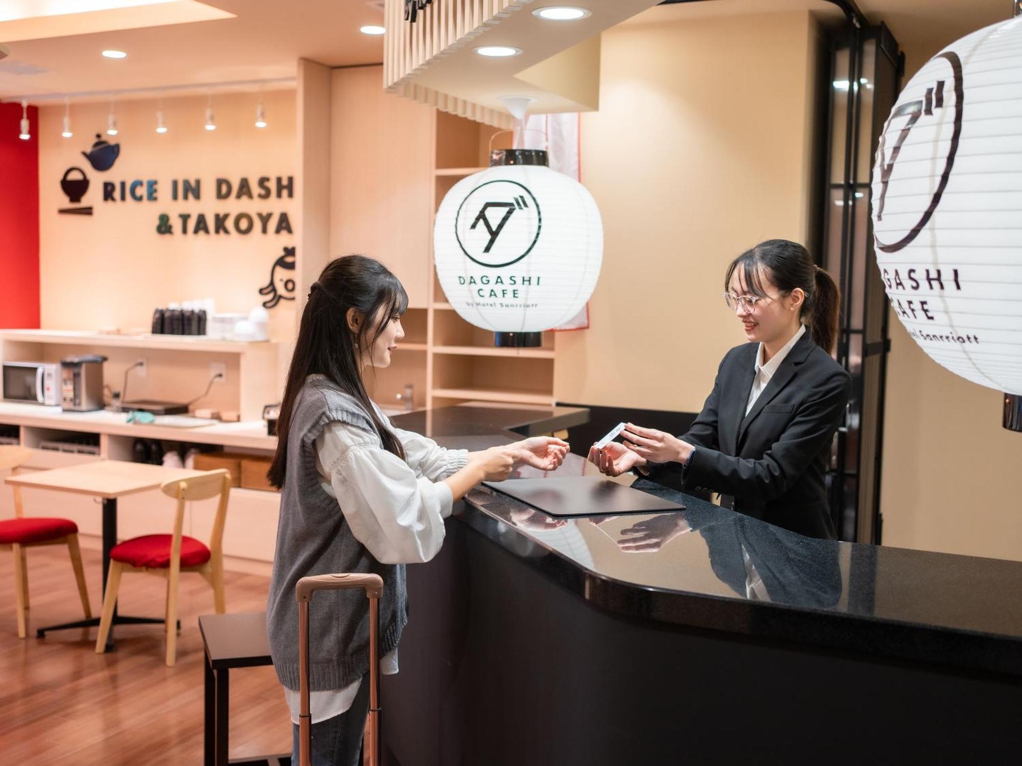 אוסקה Hotel Sanrriott Shinsaibashi מראה חיצוני תמונה